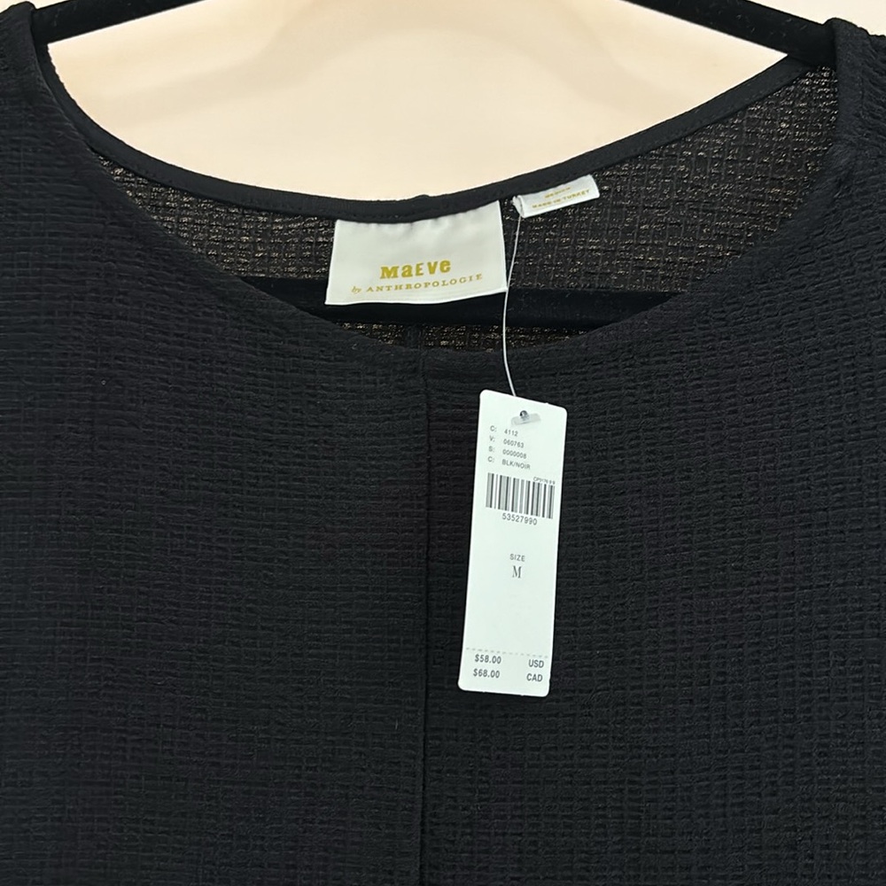Maeve Black Tunic Top - Picture 3 of 4